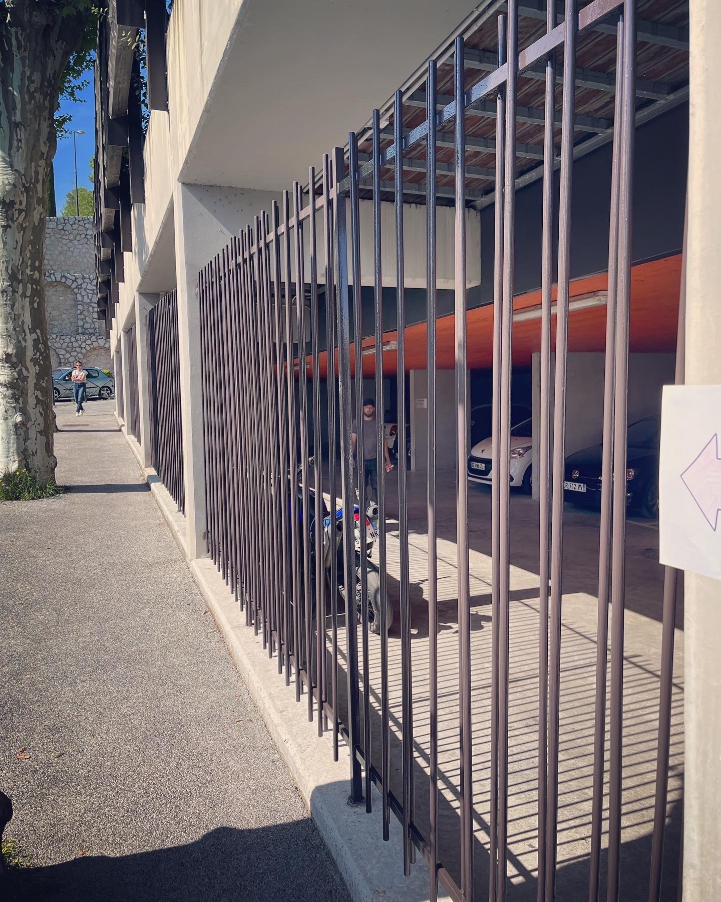 Clôture en fer forgé