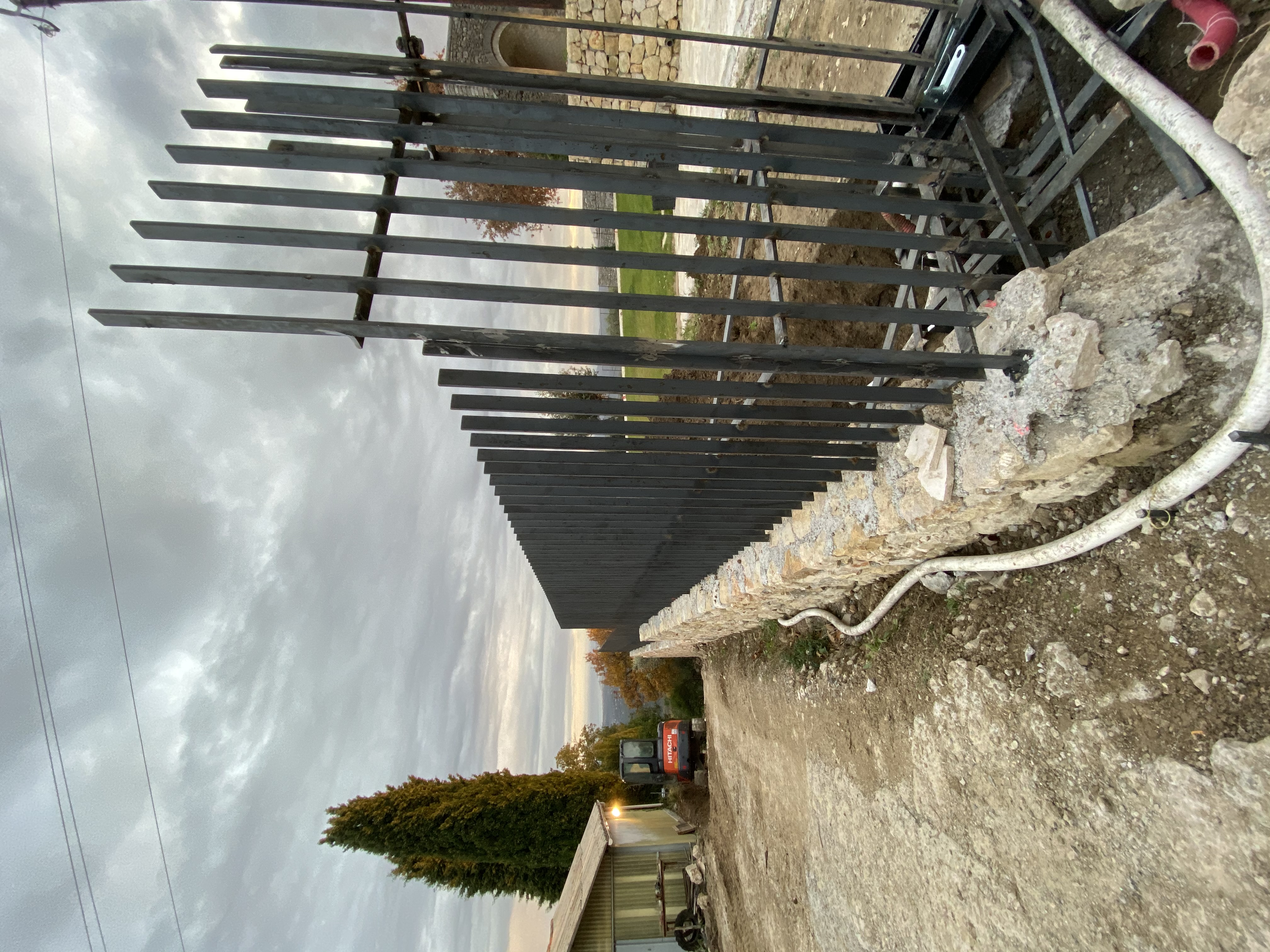 Clôture en fer forgé