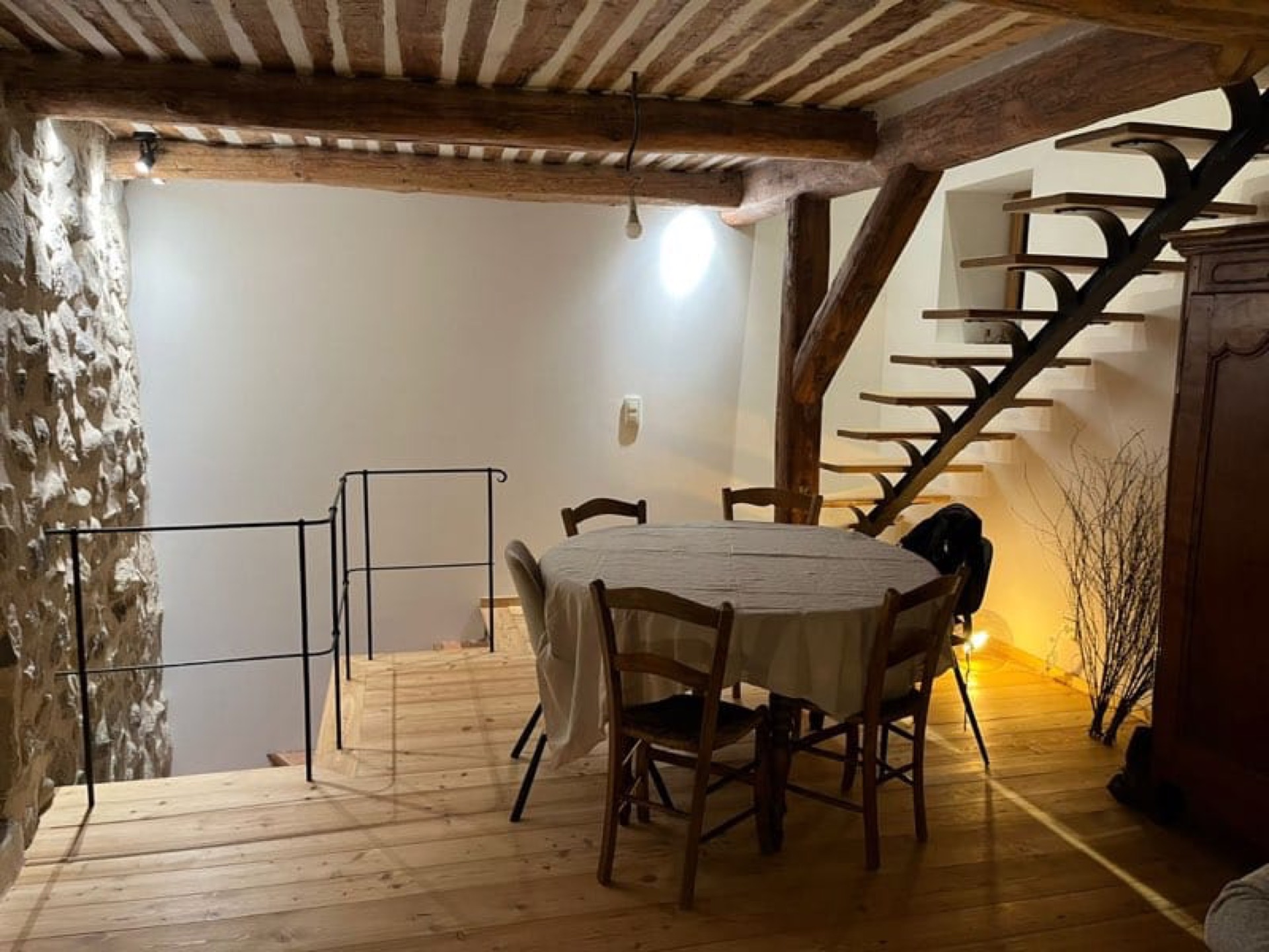 Escalier en fer forgé sur mesure