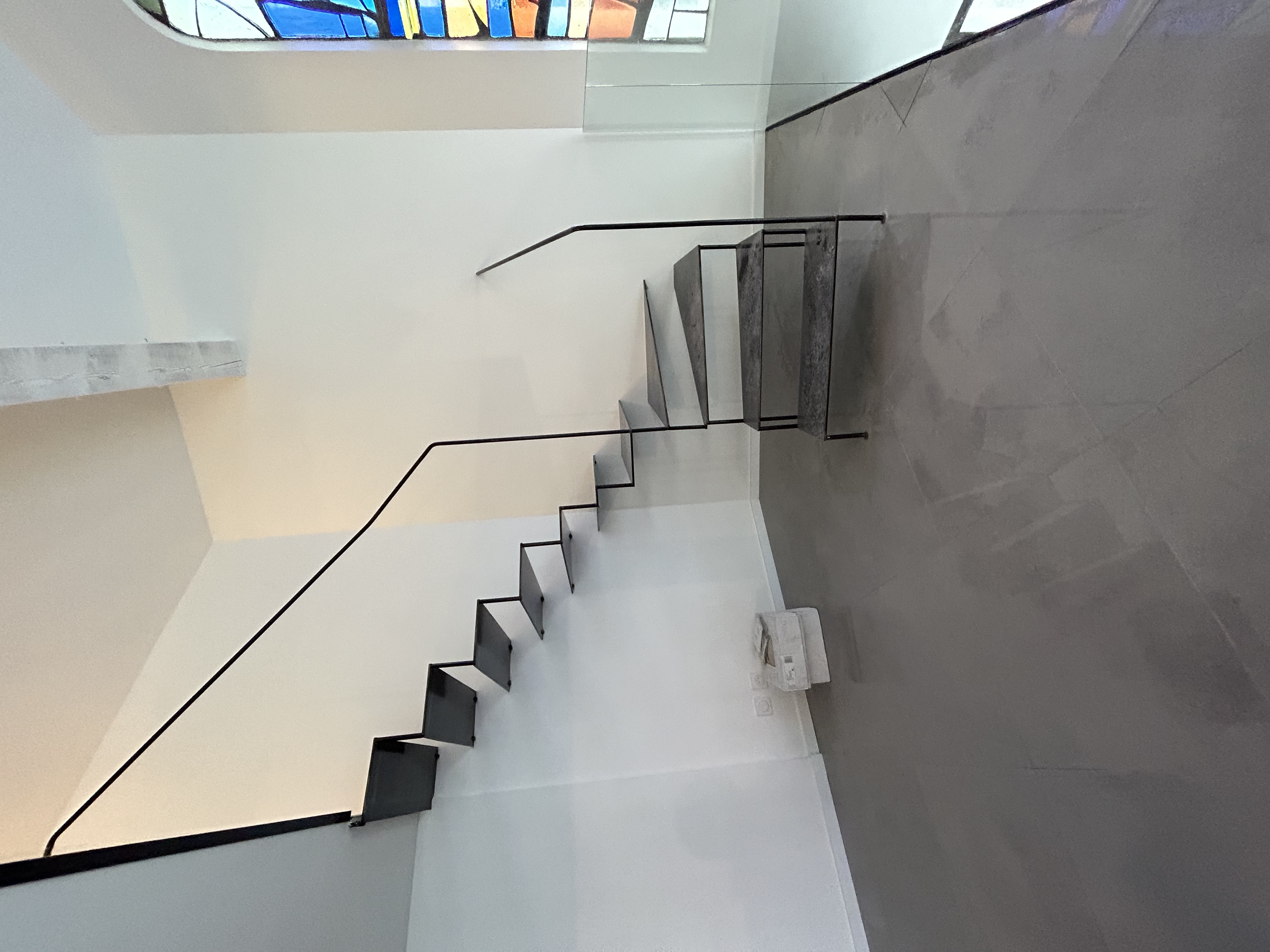 Escalier en fer forgé