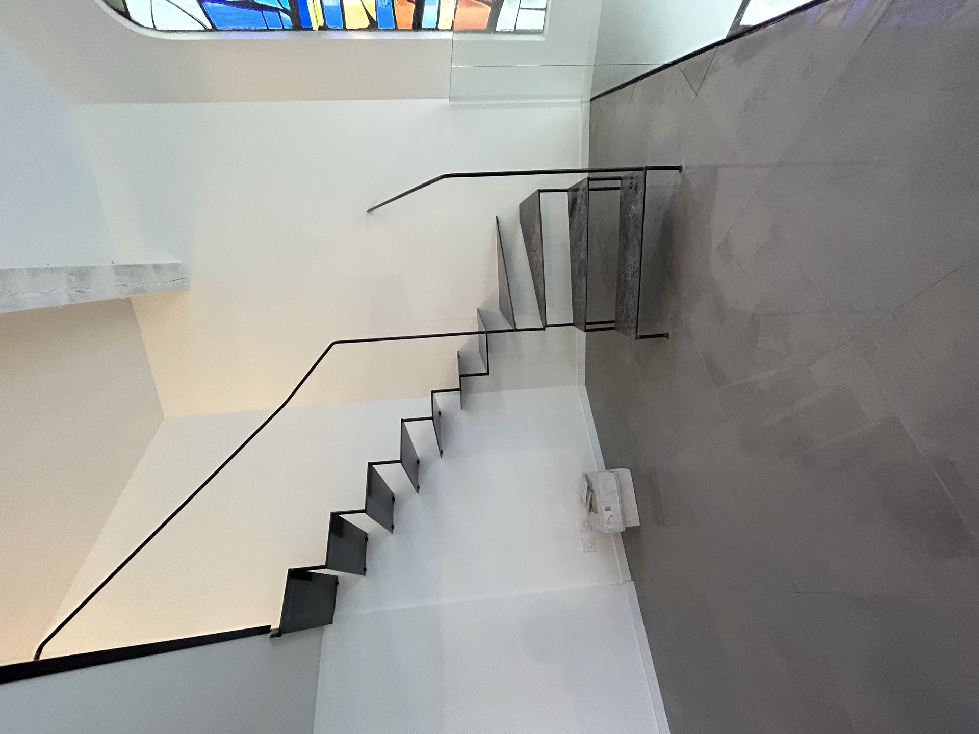 Escalier en fer forgé sur mesure