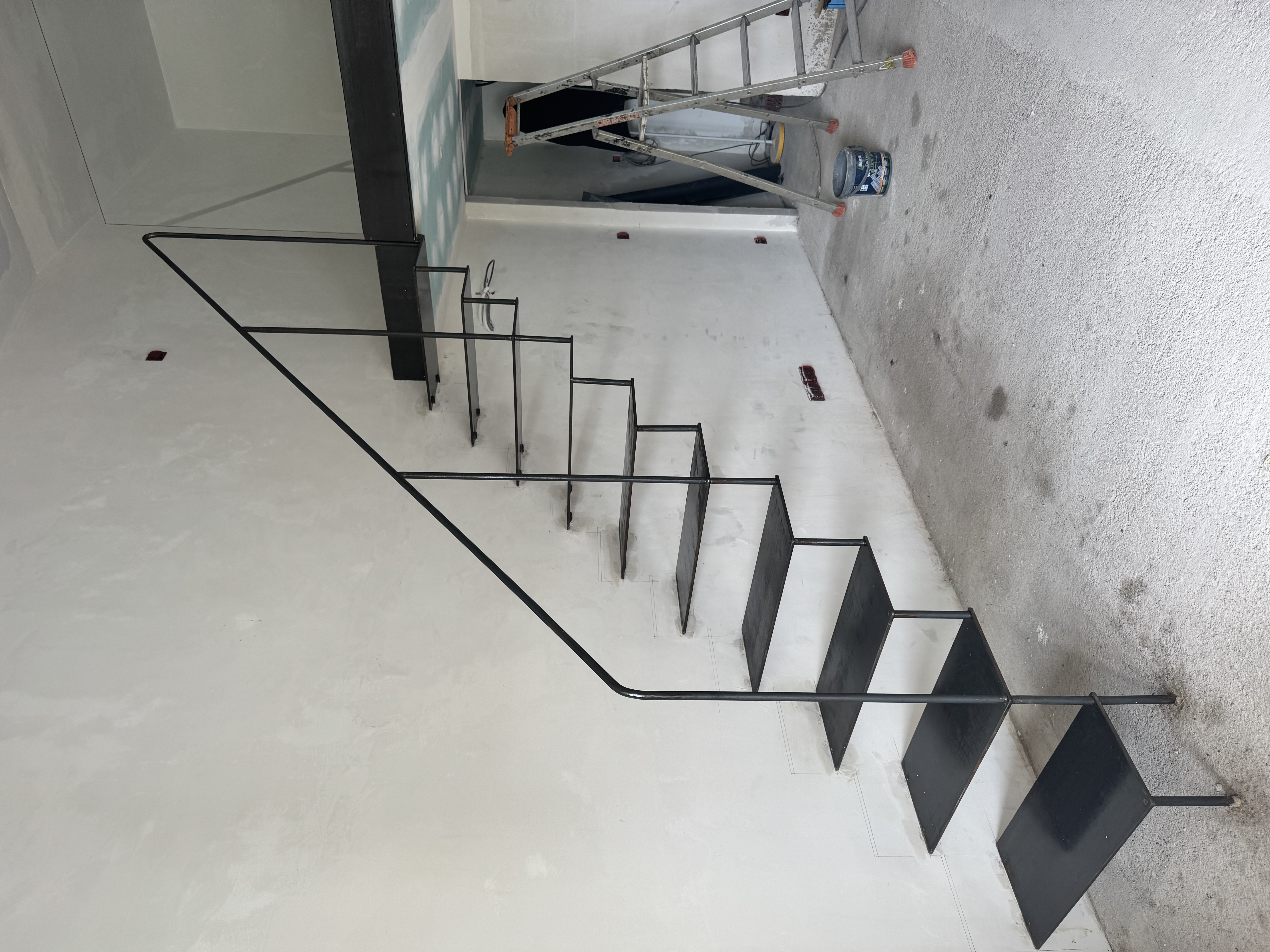 Escalier en fer forgé