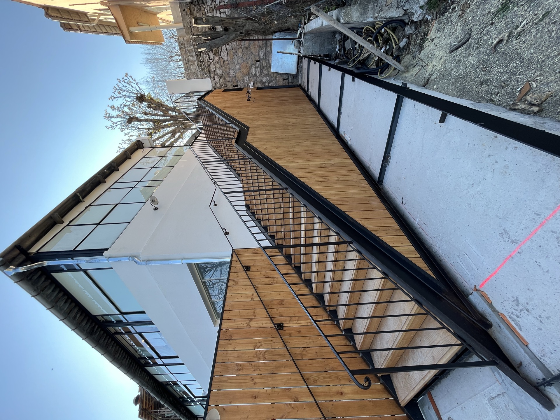 Escalier en fer forgé sur mesure