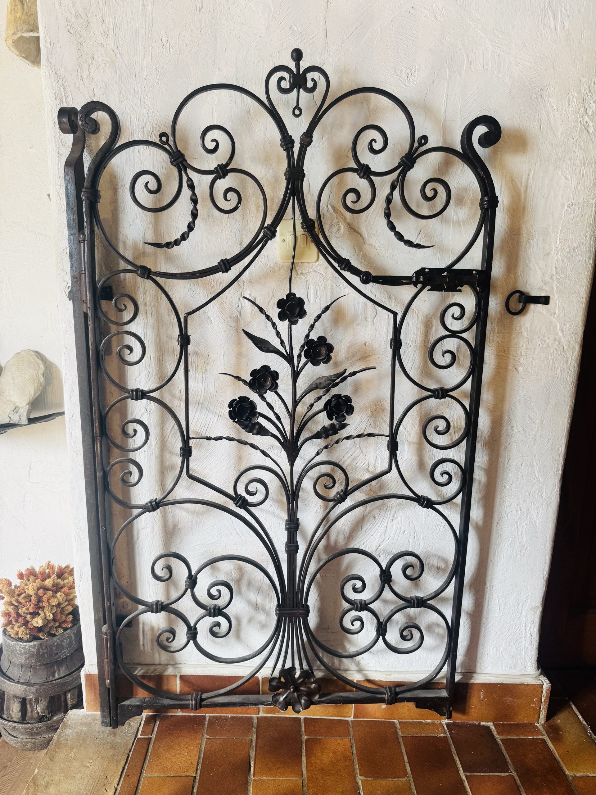 Grille de défense fer forgé