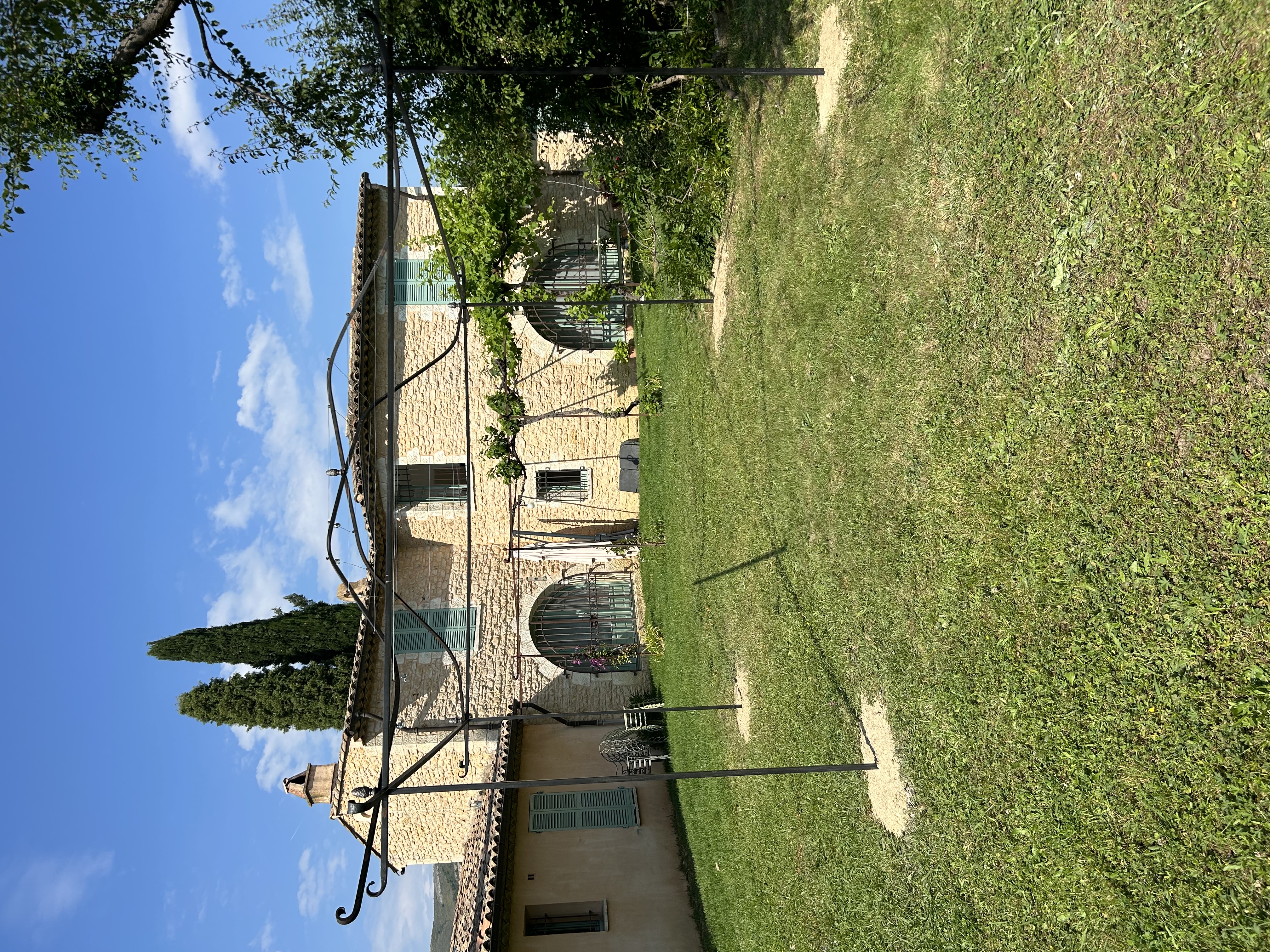 Pergola en fer forgé