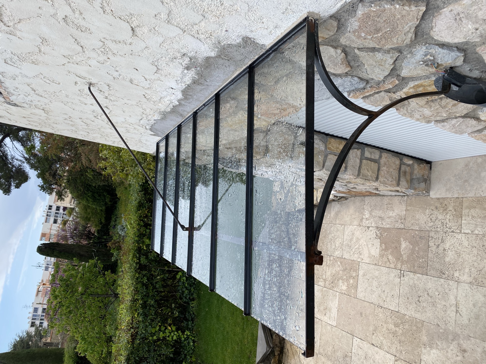 Pergola en fer forgé