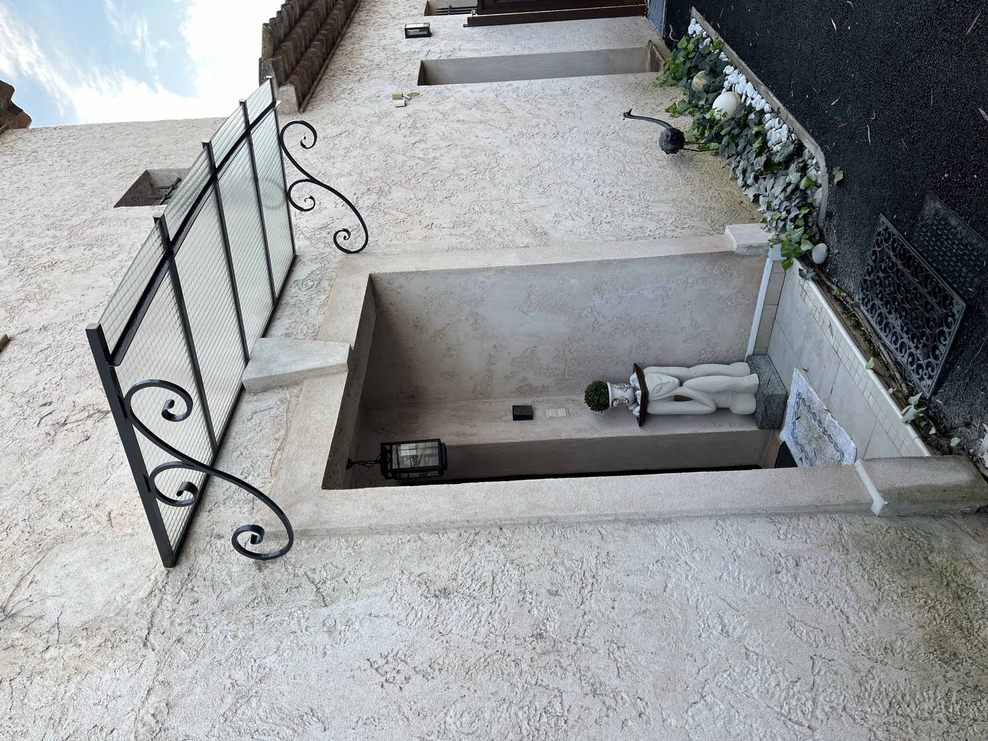 Pergola en fer forgé