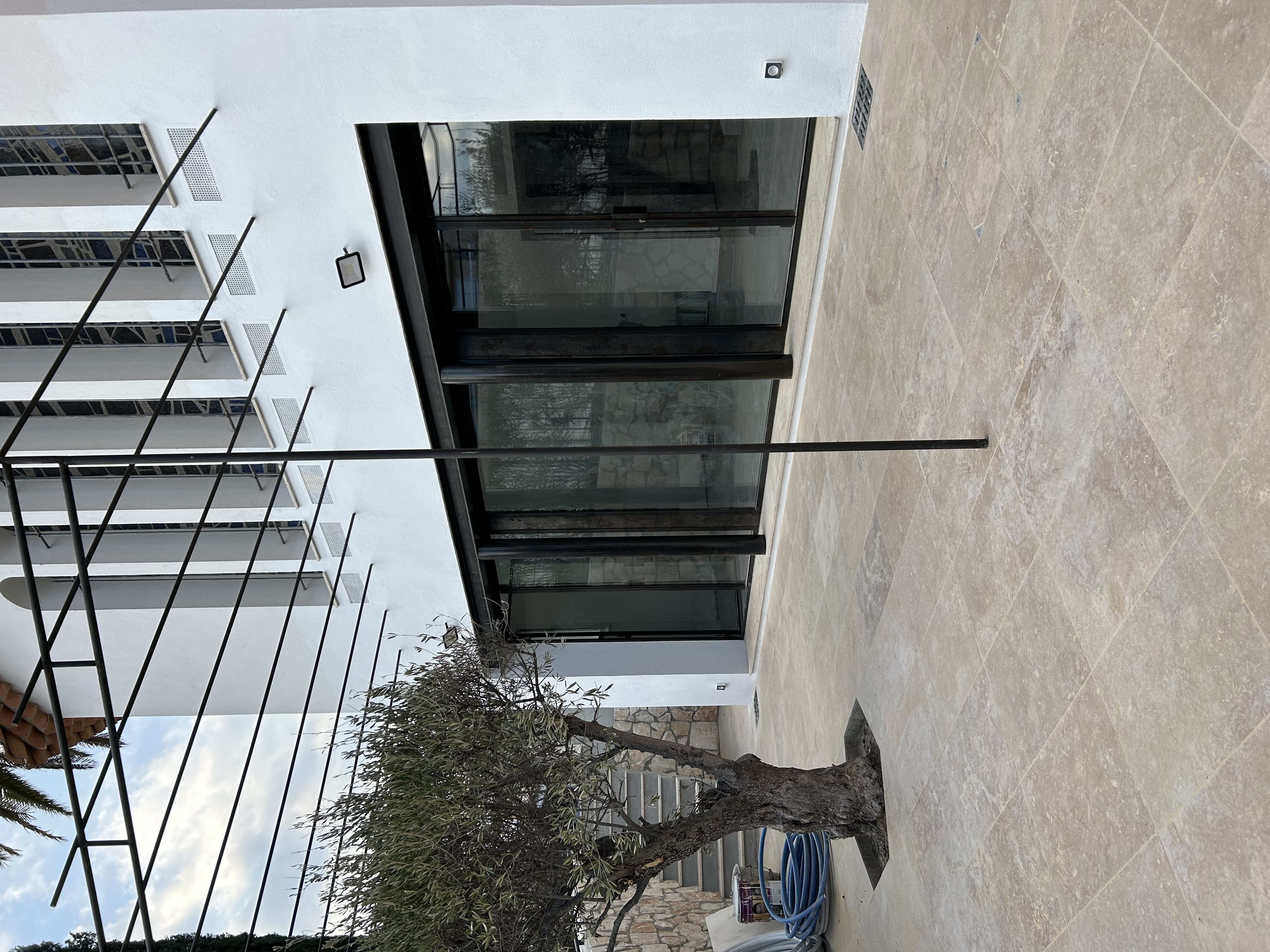 Pergola en fer forgé