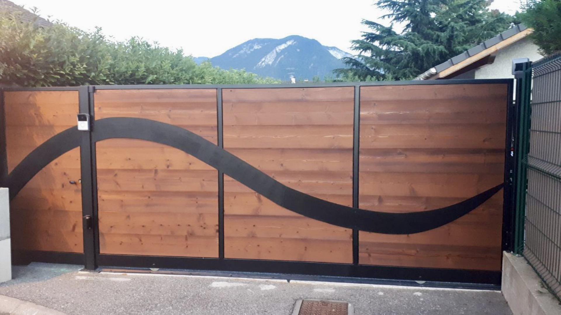 Portail fer forgé sur mesure