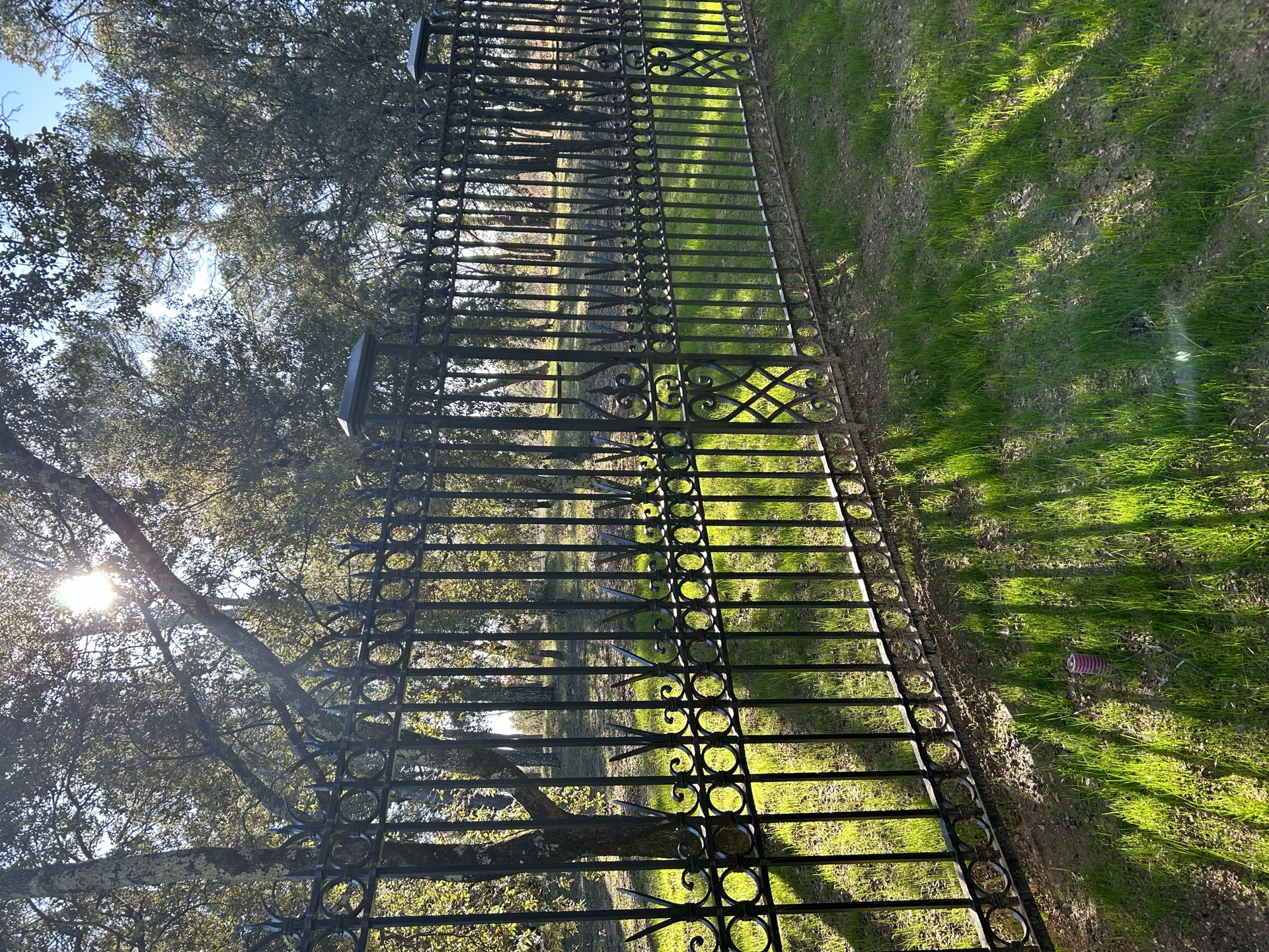 Portail fer forgé sur mesure