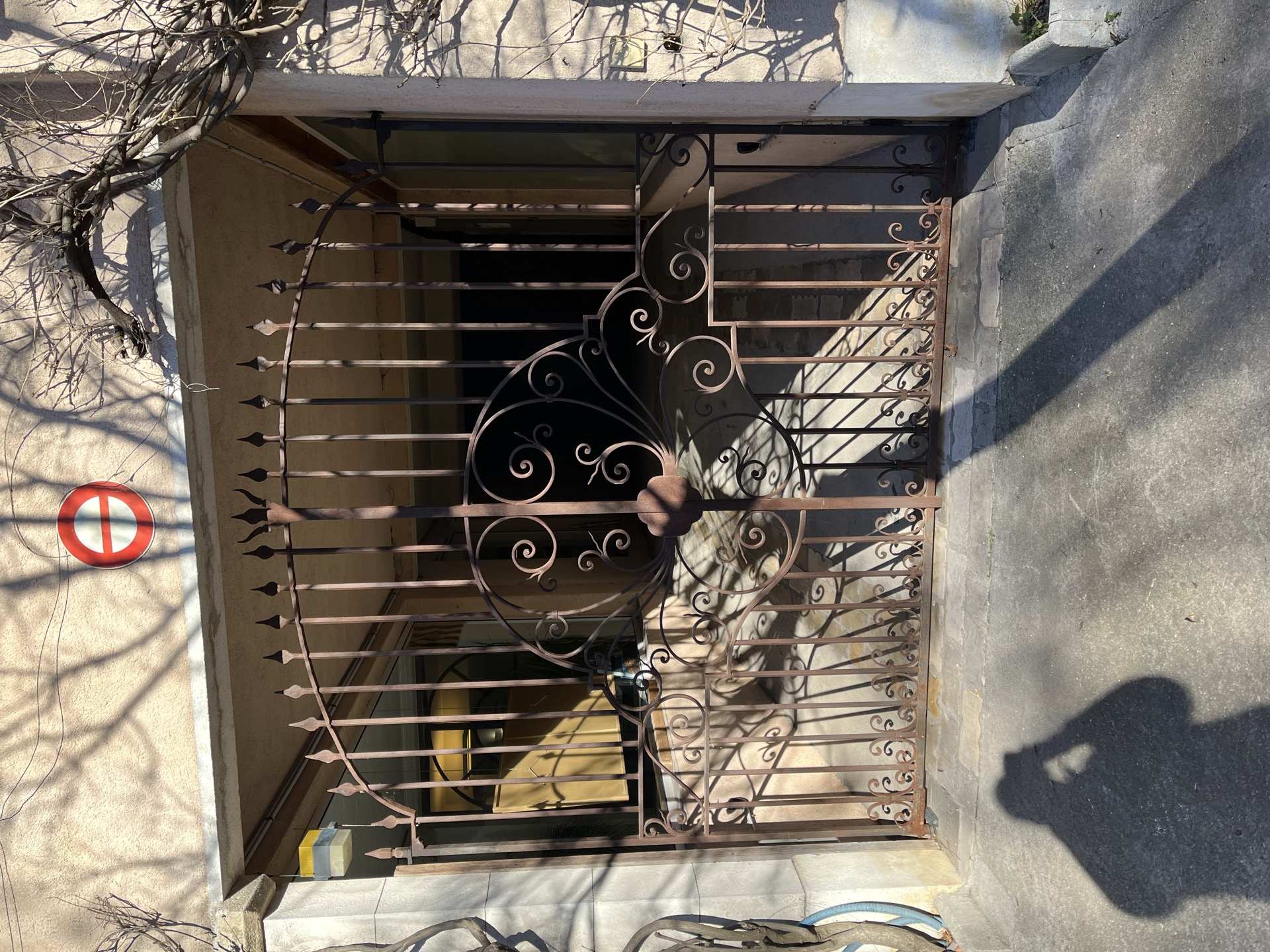 Portail fer forgé sur mesure